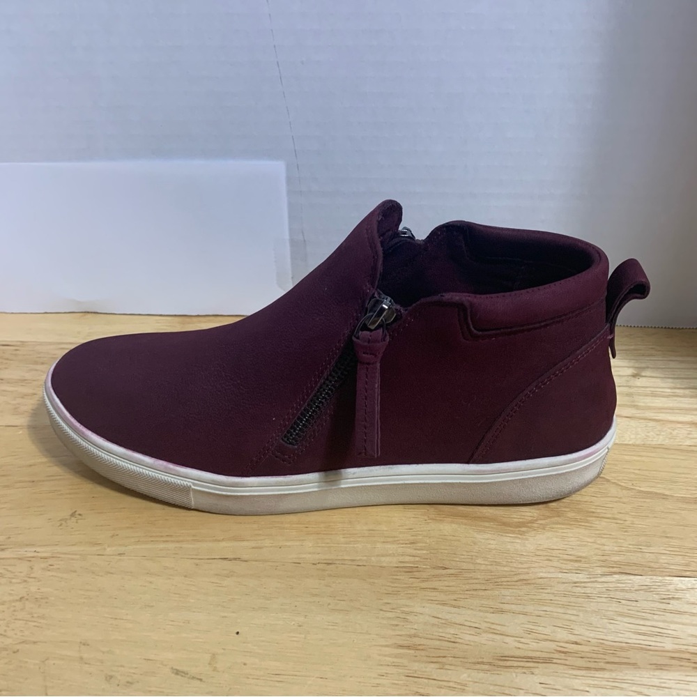GB Giani Bini Ankle boots Shoes Size‎ 8.5 Red Leather Upper Man made Sole
